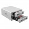 ORICO 3529RUS3 Aluminum 3.5 inch SATA USB3.0 & eSATA External Multi Bay HDD Enclosure on the Desktop