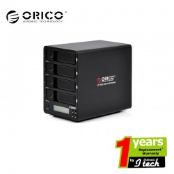 ORICO 9548RUS3-C 4bay 3.5’’ External HDD Enclosure with LCD Display