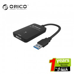 ORICO DU3H USB3.0 to HDMI External Graphics Adapter with 8 inch USB3.0 Cable for Windows