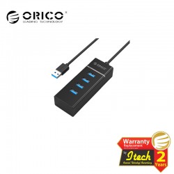 ORICO W6PH4 BK Super Speed USB3.0 4 port no power HUB without power adapter
