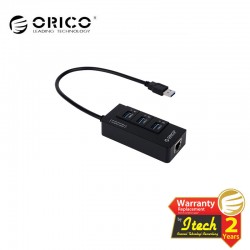 ORICO HR01-U3 3 ports USB3.0 Hub + Gigabit LAN