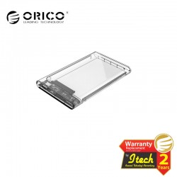 ORICO 2139C3-G2-CR 2.5 inch Transparent Type-C Hard Drive Enclosure