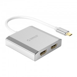 ORICO Type-C to Dual HDMI 4K Adapter - XD-CF2H4