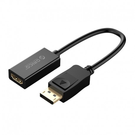 Adaptateur DisplayPort Femelle Vers HDMI Femelle - Savio CL-55 - Convertisseur Simple Pour Moniteur Ou TV