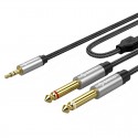 ORICO AM-D2M1 3.5mm to 6.35mm M/M Professional Audio Cable - 1METER